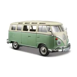 Produkt Maisto - Volkswagen Van Samba, zeleno/krémová, 1:25