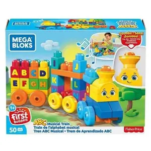 Produkt MEGA BLOKS HUDEBNÍ VLÁČEK S PÍSMENKY