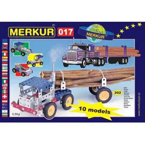 Merkur 017 Kamión, 202 dílů, 10 modelů