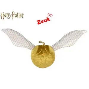 Mikro trading Harry Potter Zlatonka plyšová 22 cm se zvukem