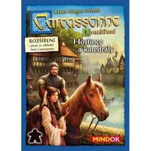 Mindok Carcassonne - rozšíření 1 (Hostince a katedrály)