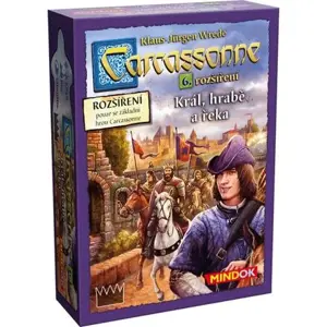 Produkt Mindok Carcassonne - rozšíření 6 (Král, hrabě a řeka)