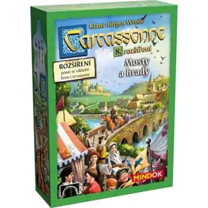 Produkt Mindok Carcassonne - rozšíření 8 (Mosty a hrady)