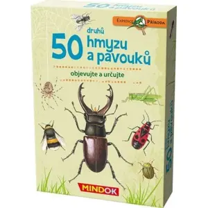 Mindok Expedice příroda: 50 druhů hmyzu a pavouků