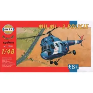 Model Vrtulník Mi 2 - Policie 1:48