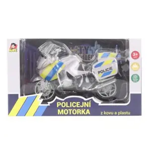 Produkt Motorka policejní kovová 12 cm