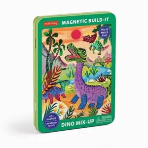 Produkt Mudpuppy Magnetická stavebnice Dino Mix-Up