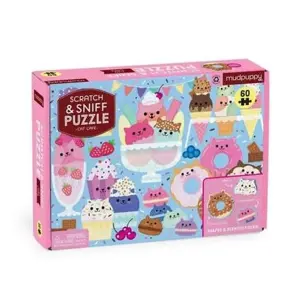 Produkt Mudpuppy Puzzle Kočičí kavárna 60dílné s vůní