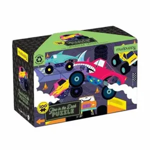 Produkt Mudpuppy Puzzle Monster Trucks - svítí ve tmě 100 dílků