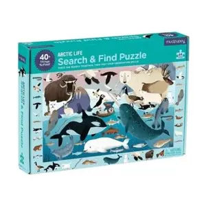 Produkt Mudpuppy Puzzle skládej a hledej Život v Arktidě 64 dílů