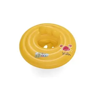 Nafukovací baby sedací kruh s opěrkou, průměr 69cm