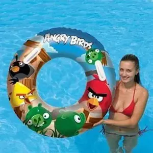 Produkt Nafukovací kruh s úchyty Bestway Angry Birds 91cm