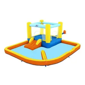 Nafukovací vodní centrum Bestway s trampolínou Beach Bounce Water Park 365 x 340 x 152 cm