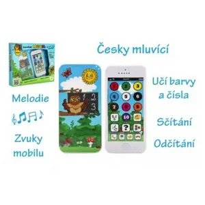 Produkt Naučný mobilní telefon s krytem Moudrá sova se zvukem