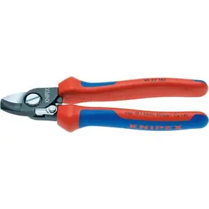 Nůžky na stříhání kabelů s rozevírací pružinou Knipex 95 22 165, 165 mm