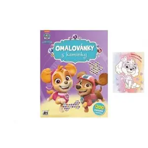 Produkt Omalovánky s kamínky Tlapková patrola/Paw patrol A4 21x28cm