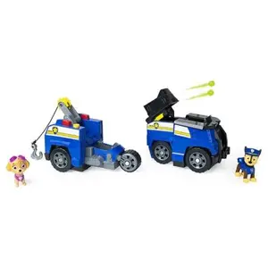 Produkt PAW PATROL DVĚ ZÁCHRANNÁ VOZIDLA V JEDNOM varianta 2 Chase-policie