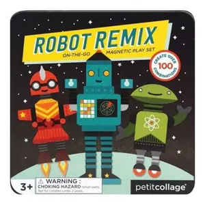 Produkt Petit Collage Magnetická hra Roboti