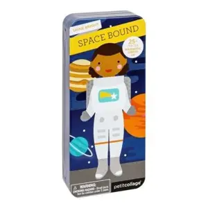 Produkt Petit Collage Magnetické puzzle Kosmonautka