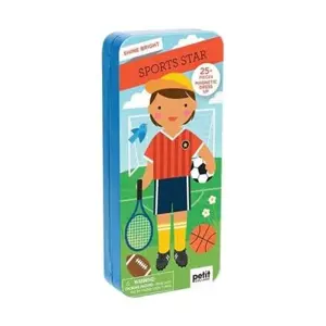 Produkt Petit Collage Magnetické puzzle Sportovec