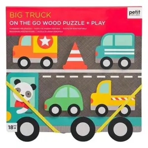 Produkt Petit Collage Robustní dřevěné puzzle Big Truck