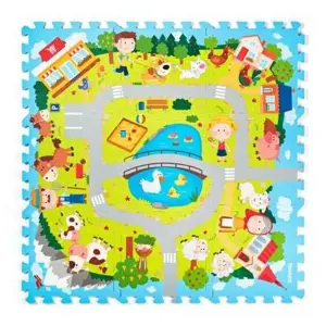 Produkt Plastica Pěnové Puzzle Vesnice, 9 ks