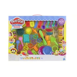 Produkt PLAY-DOH HASBRO Modelína velká sada 10 kelímků 840g s nástroji a nádobím 14e