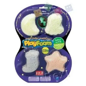 Produkt PlayFoam Modelína/Plastelína kuličková svítící ve tmě