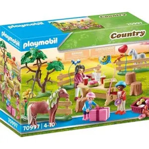 Produkt Playmobil 70997 Oslava narozenin na farmě s poníky