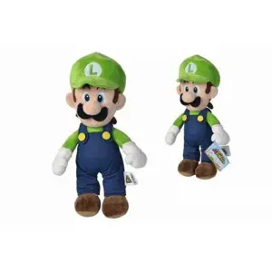 Plyšová figurka Super Mario Luigi, 30 cm