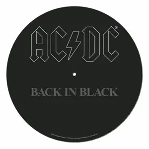 Produkt Podložka na gramofon, AC/DC Back in Black