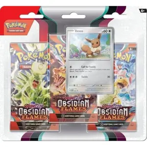 Produkt Pokémon TCG: SV03 Obsidian Flames - 3 Blister Booster