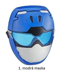 Power Rangers Maska varianta 1. modrá maska