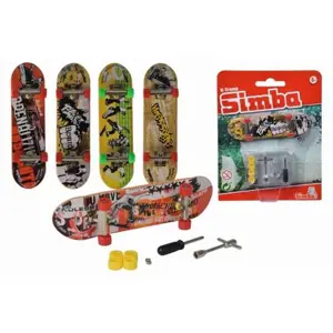 Prstový skateboard, 6 druhů