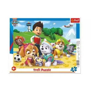 Produkt Puzzle deskové Paw Patrol/Tlapková patrola na stopě 37x29cm 25 dílků