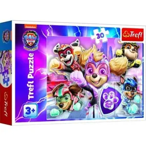 Puzzle Hrdinové města Tlapková patrola/Paw Patrol 27x20cm 30 dílků v krabičce 21x14x4cm