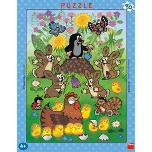 Puzzle Krtek a velikonoce, 40 dílků - Dino