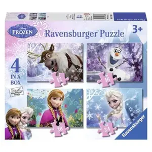 Puzzle Ledové království  4v1 12,16,20,24 dílků - Ravensburger