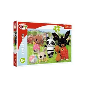 Puzzle Maxi 24 dílků Bing Bunny Zábava v parku 60x40cm