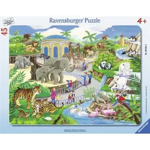 Produkt Puzzle Návštěva v ZOO, 30-48 dílků - Ravensburger