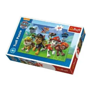 Puzzle Paw Patrol/Tlapková patrola Připraveni do akce 33x22cm 60 dílků