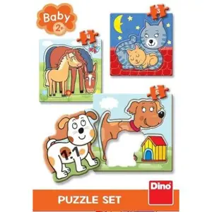 Produkt Puzzle set zvířátka 3-5 baby