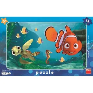 Puzzle Walt Disney Nemo a želva, 15 dílků - Dino