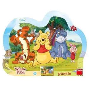 Produkt Puzzle Walt Disney Schovávaná s Medvídkem Pú 25 Dílků - Dino