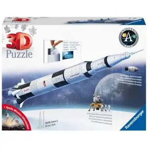 Produkt Ravensburger 11545 3D puzzle Vesmírná raketa Saturn V 432 dílků