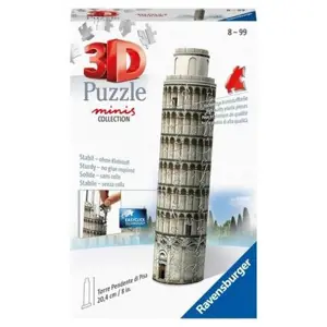 RAVENSBURGER 3D puzzle Mini Šikmá věž, Pisa 54 ks