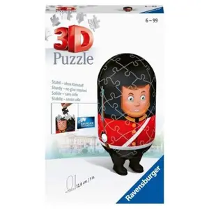 RAVENSBURGER 3D puzzle Postavička Britská královská stráž 54 ks