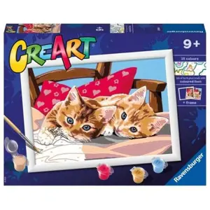 Ravensburger CreArt Dvě mazlivá koťata