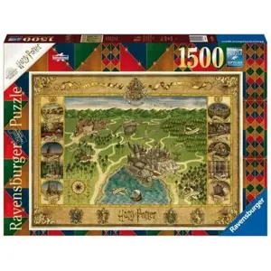 Ravensburger Harry Potter: puzzle  Mapa Bradavic 1500 dílků