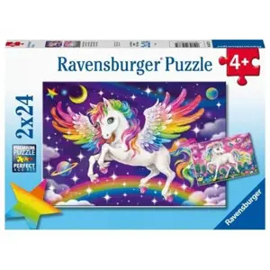 Ravensburger: Jednorožec a Pegas 2x24 dílků